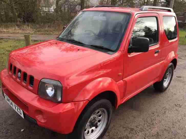 2004 SUZUKI JIMNY JLX IN RED