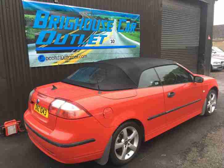 2004 Saab 9-3 1.8t Vector CONVERTIBLE