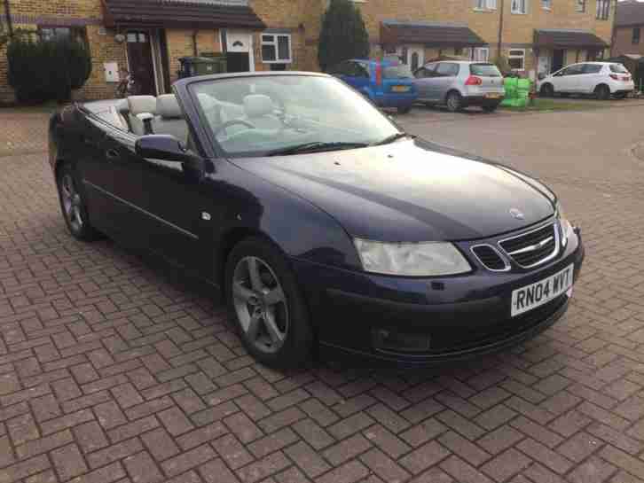 2004 Saab 9 3 2.0t auto Vector + 10 Services Stamps, 02 Keys
