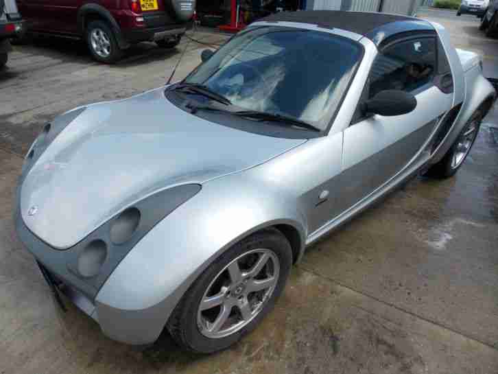 2004 Smart Roadster Speed Silver. Non Runner Spares Or Repair