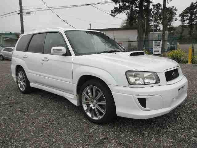 2004 Subaru Forester 2.5 STi Fresh Import White DUE IN SEPT 2015 legacy impreza