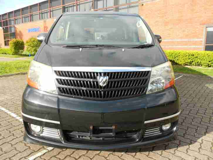 2004 TOYOTA ALPHARD 3.0 LUXURY CRUISER,7 SEATS,BLACK,BODYKIT,LTD,FRESH IMPORT!!!