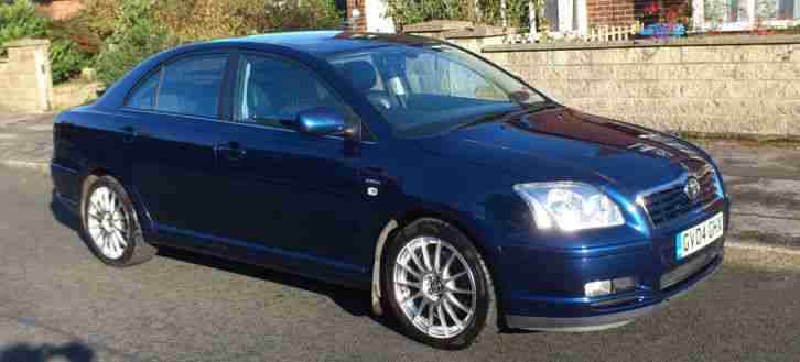 2004 TOYOTA AVENSIS T SPIRIT METALIC BLUE