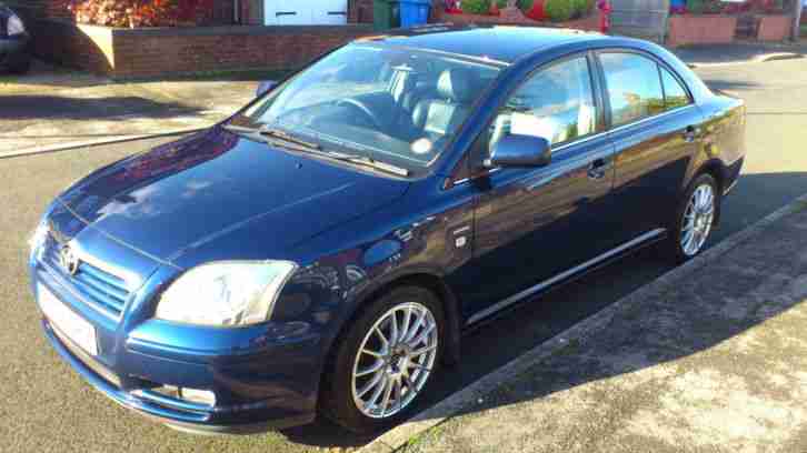 2004 TOYOTA AVENSIS T SPIRIT METALIC BLUE