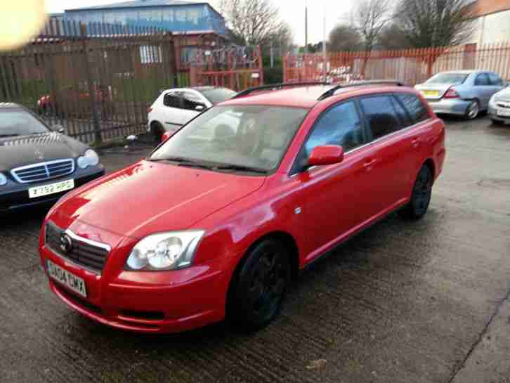 2004 AVENSIS T2 D 4D RED