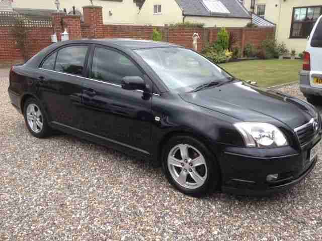 2004 TOYOTA AVENSIS T3-X BLACK