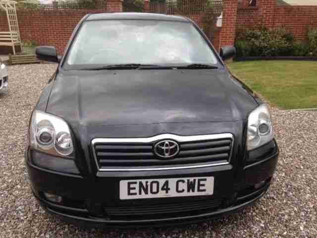 2004 TOYOTA AVENSIS T3-X BLACK