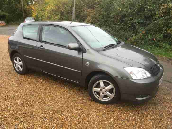 2004 COROLLA T3 VVTI GREY 1.4 PETROL 3
