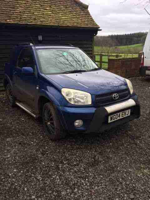 2004 TOYOTA RAV4 XT3 VVTI AUTO BLUE - FOR PARTS