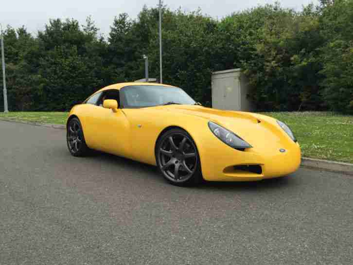 2004 TVR T350C HALCON YELLOW PEARL, PRISTINE PAINT WORK, IMMACULATE INTERIOR