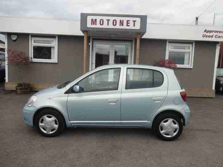 2004 Toyota Yaris 1.0 VVT i Blue 5drLOW TAX and INSURANCE 5 door Hatchback