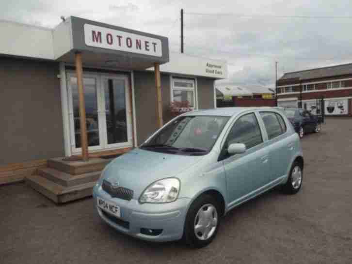 2004 Toyota Yaris 1.0 VVT i Blue 5drLOW TAX and INSURANCE 5 door Hatchback