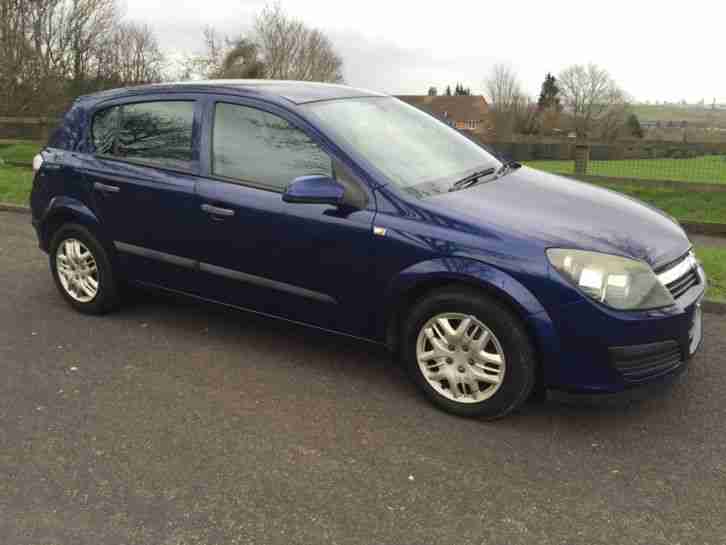 2004 VAUXHALL ASTRA 1.6 LIFE TWINPORT BLUE