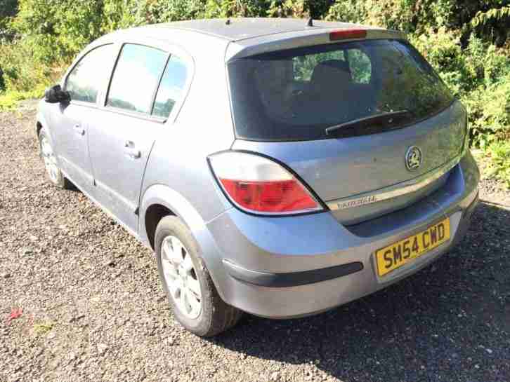 2004 VAUXHALL ASTRA CLUB TWINPORT S-A SILVER SPARES AND REPAIRS