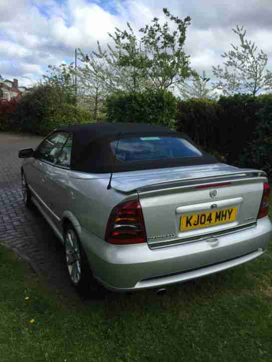 2004 VAUXHALL ASTRA CONVERTIBLE with FSH, CRUISE, A/C, ELECTRIC ROOF