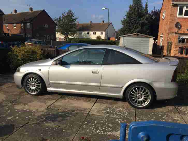 2004 VAUXHALL ASTRA COUPE 16V BERTONE SILVER