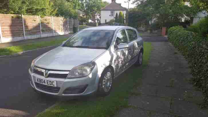 2004 VAUXHALL ASTRA LIFE TWINPORT SILVER