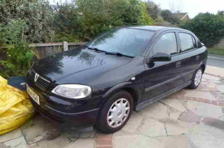 ***2004 VAUXHALL ASTRA LS ECO CDTI BLACK D REG - FOR PARTS OR REPAIRS***