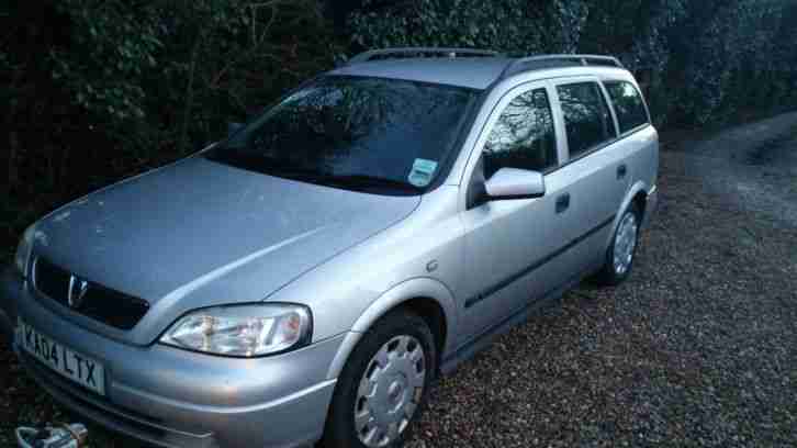 2004 VAUXHALL ASTRA LS ESTAE 16V SILVER,