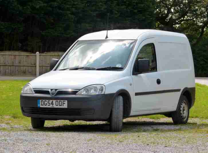 2004 VAUXHALL COMBO CORSA VAN POLAR WHITE NO VAT TAX DEC MOT JAN