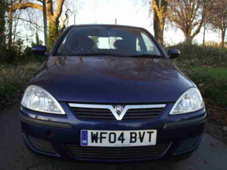 2004 VAUXHALL CORSA ENERGY CDTI BLUE