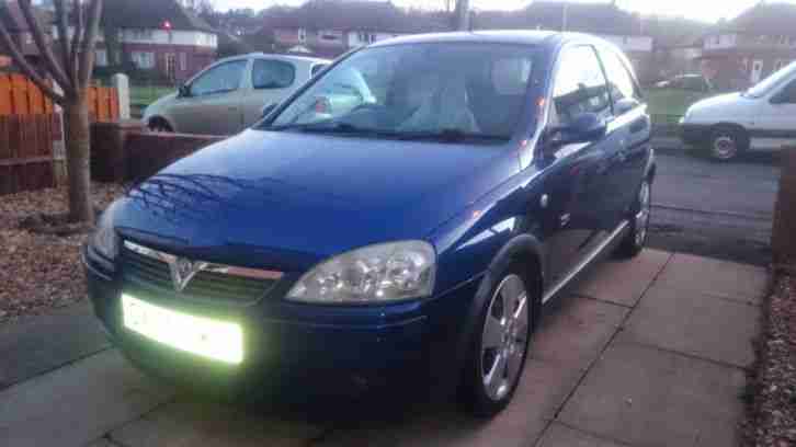 2004 VAUXHALL CORSA SRI CDTI BLUE