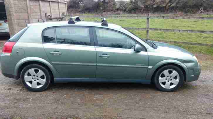 2004 VAUXHALL SIGNUM ELEGANCE DTI GREEN