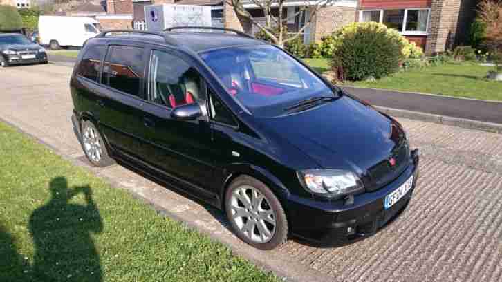 2004 VAUXHALL ZAFIRA GSI TURBO BLACK