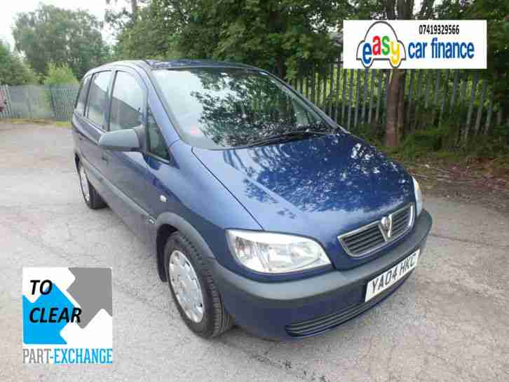 2004 ZAFIRA LIFE 1.6 PETROL 5DR 7