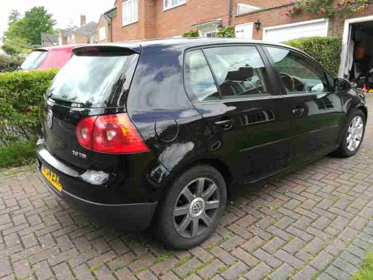 2004 VOLKSWAGEN GOLF GT TDI BLACK