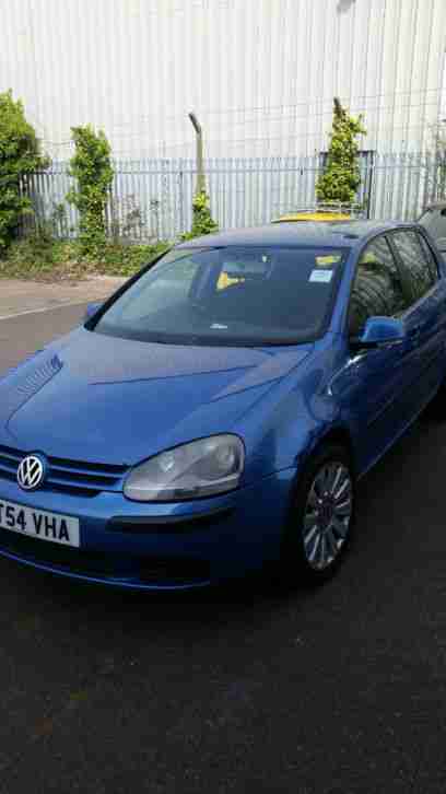 2004 VOLKSWAGEN GOLF S BLUE - NO RESERVE