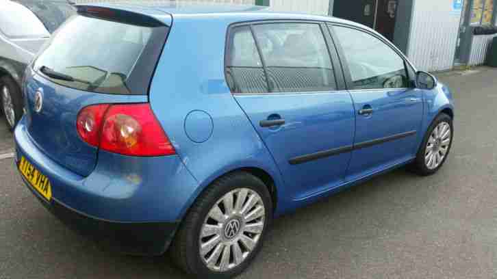 2004 VOLKSWAGEN GOLF S BLUE - NO RESERVE