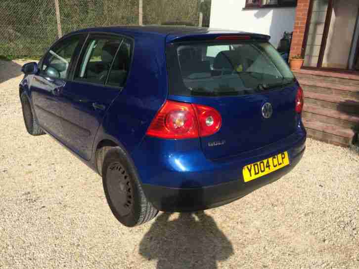 2004 VOLKSWAGEN GOLF S SDI BLUE