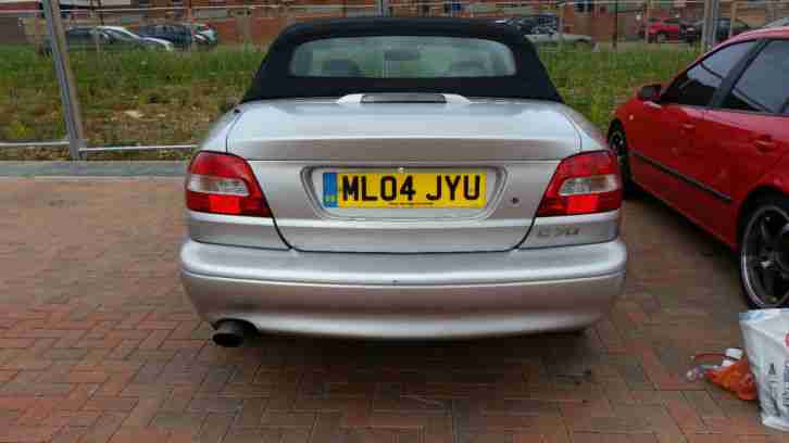 2004 VOLVO C70 CONVERTIBLE T5 GT MANUAL