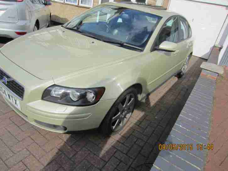 2004 VOLVO S40 SE 2.4 PETROL + LPG 170 BHP SPARES OR REPAIR DAMAGED REPAIRABLE