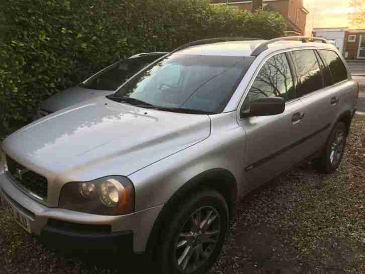 2004 VOLVO XC 90 D5 SE AWD SEMI AUTO SILVER 1 OWNER FULL VOLVO SERVICE HISTORY