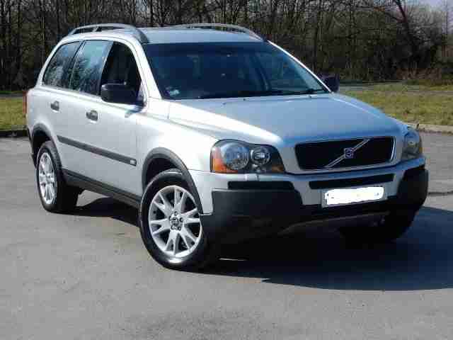 2004 VOLVO XC 90 T6 SE AWD SEMI AUTO SILVER CURRENTLY BREAKING FOR ALL PARTS