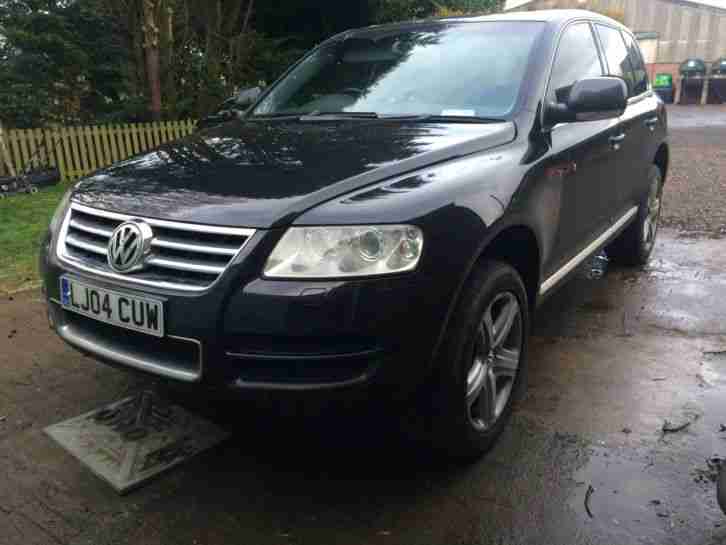 2004 VW TOUAREG 5.0 V10 TDI AUTO BLACK SPARES REPAIRS ELECTRICAL FAULT. DRIVES