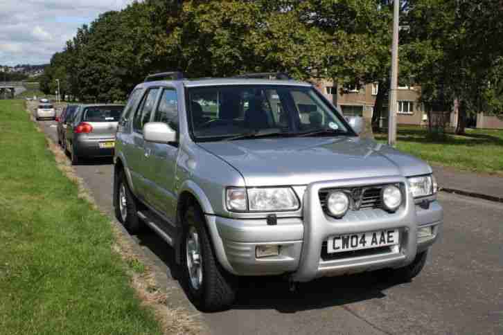 2004 Vauxhall Frontera 2.2DTI Olympus Edition Only 95k miles MOT Leather AC