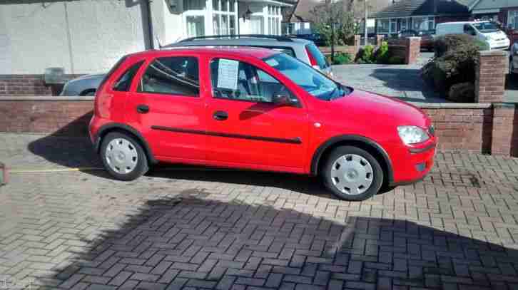2004 corsa 5dr 1.2 life fsh low miles 49k only cam chain etc just done