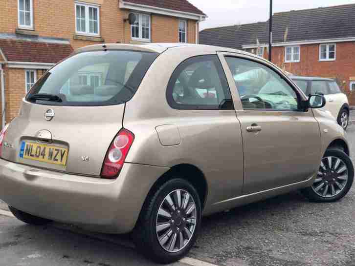 2004 nissan micra 1.2 16v se only 19000 miles from new fsh