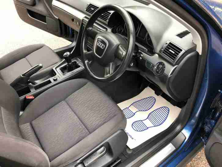 2005 05 AUDI A4 2.0TDiSE 6 SPEED SAT/NAV AUDI SERVICE NEW TIMING BELT FITTED