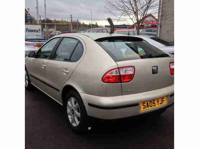 2005 (05) Beige Seat Leon 1.4 16v S 5 Door Manual Petrol
