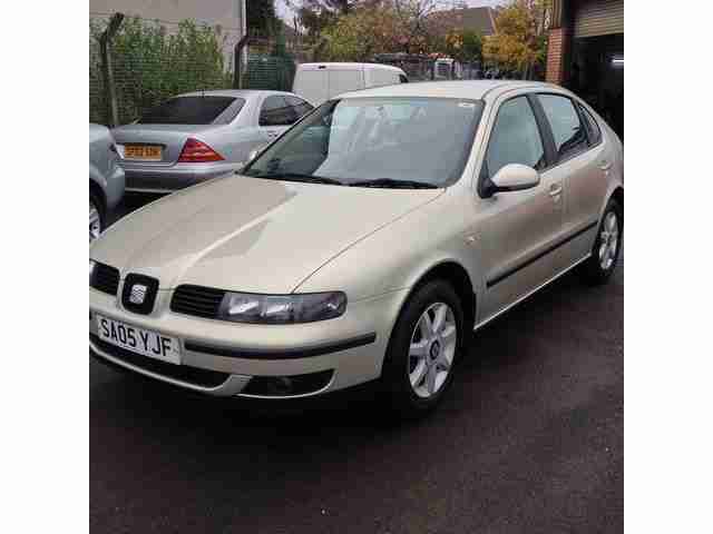 2005 (05) Beige Seat Leon 1.4 16v S 5 Door Manual Petrol