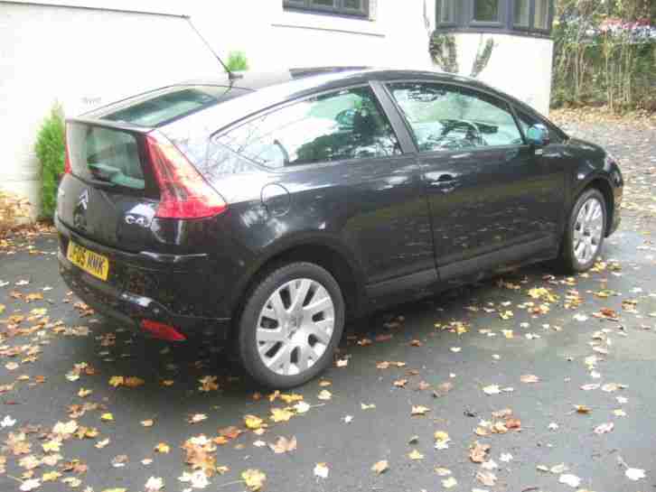 2005 05 CITROEN C4 VTR PLUS BLACK 1.6 petrol