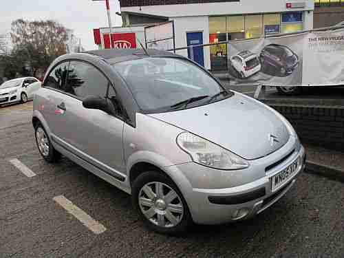 2005/05 Citroen C3 Pluriel 1.4i Petrol 3 Door Sports Convertible SILVER