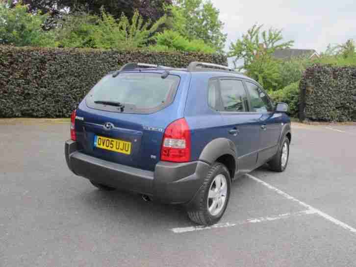 2005 05 HYUNDAI TUCSON 2.0 GSI 2WD 5D 140 BHP