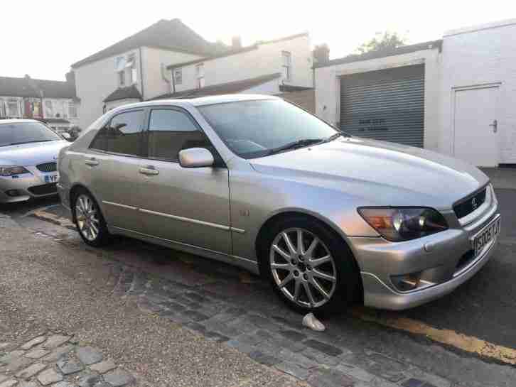 2005 05 LEXUS IS200 SE AUTO 89K MILES SILVER AERO KIT FACTORY HIGH SPEC