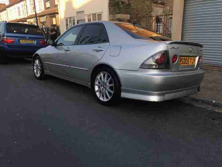 2005 05 LEXUS IS200 SE AUTO - 89K MILES - SILVER - AERO KIT FACTORY - HIGH SPEC