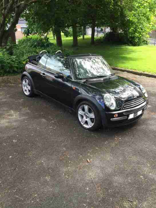 2005 (05) COOPER 1.6 PETROL BLACK